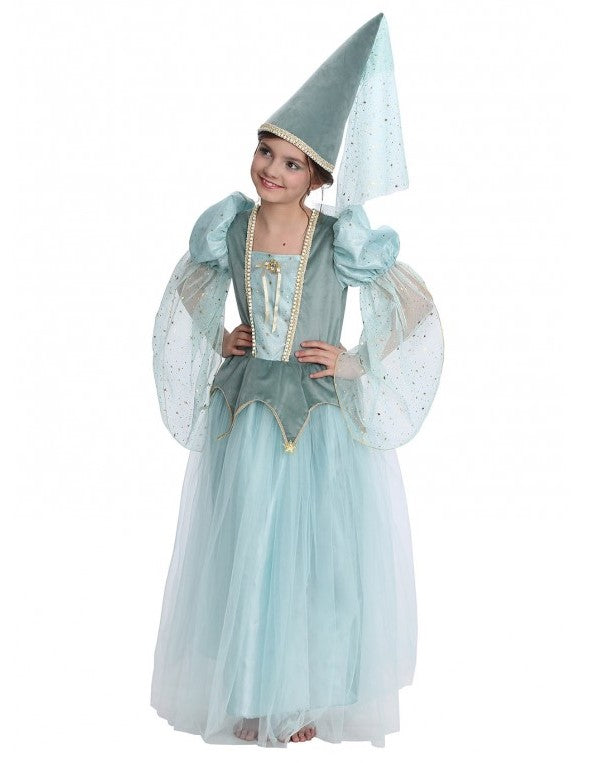 Kostüm Prinzessin Adelia blau · Gr. 128cm
