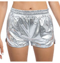 Shorts metallic, silber · Gr. M