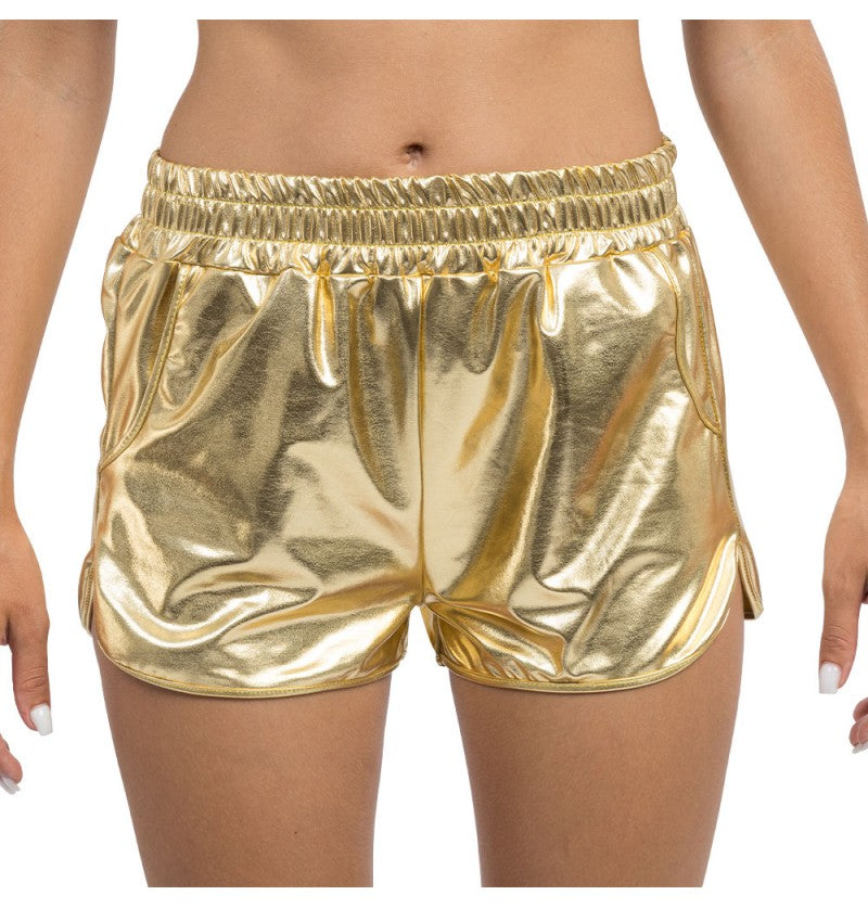Shorts metallic, gold · Gr. M
