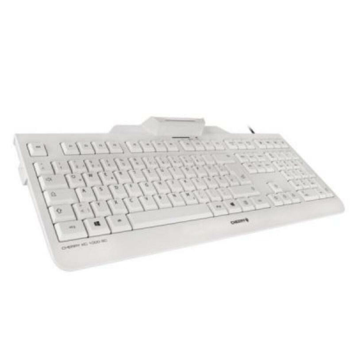 E-Reader mit Tastatur Cherry JK-A0100ES-0 Weiss Grau Qwerty Spanisch QWERTY