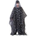 Poncho Zombie schwarz