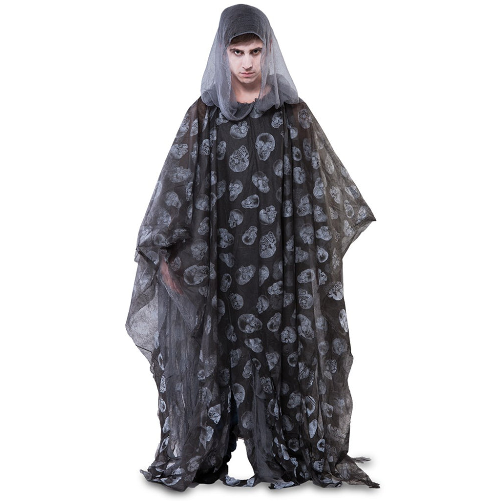 Poncho Zombie schwarz