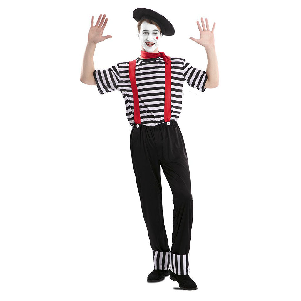 Kostüm Mime Mann Gr. M/L
