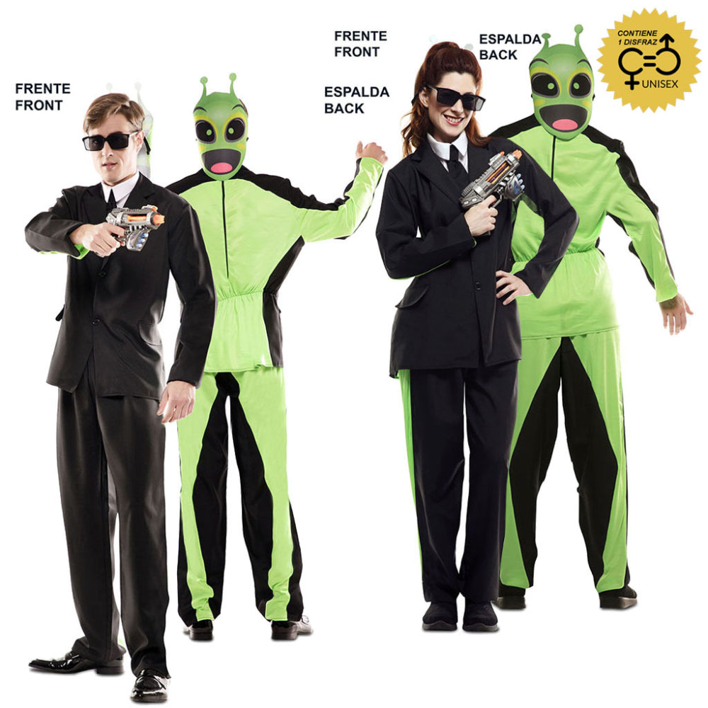 Kostüm Doppel Spass Alien & Agent – Bild 2 | LuxeStyle