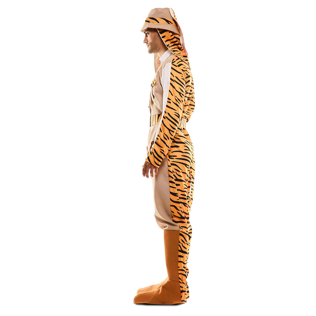 Kostüm Double Face Jäger/Tiger