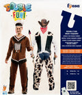 Kostüm Double Face Indianer/Cowboy · Gr. M/L