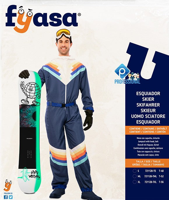 Kostüm Skifahrer · Gr. S