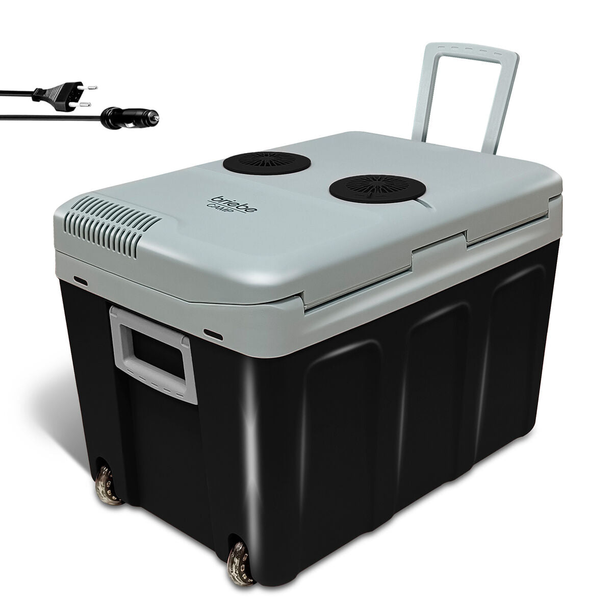 Elektrischer Tragbarer Kühlschrank Schwarz 40 L · Generalüberholt (Note A)