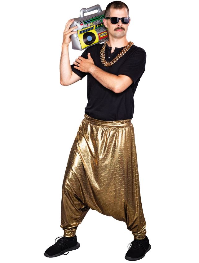 Hose Hip-Hop gold Ballonhose · Gr. M