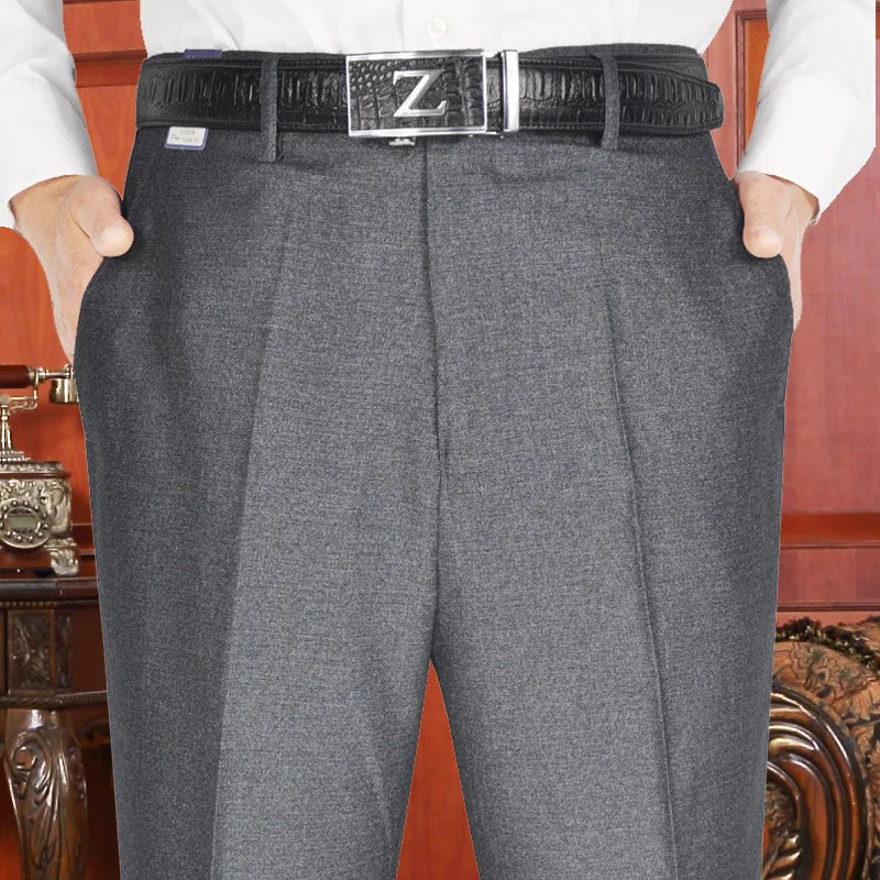 Herren Business-Anzughose · elegant, Stretch-Komfort (Frühling–Winter)