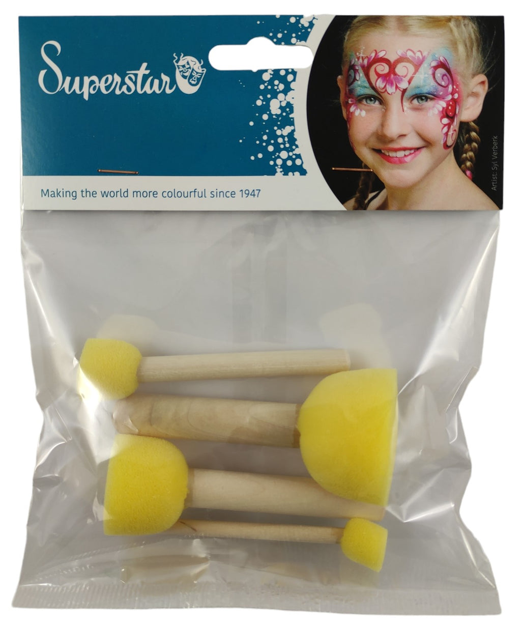 Schaumstoffpinsel 4 Stk. – Bild 1 | LuxeStyle