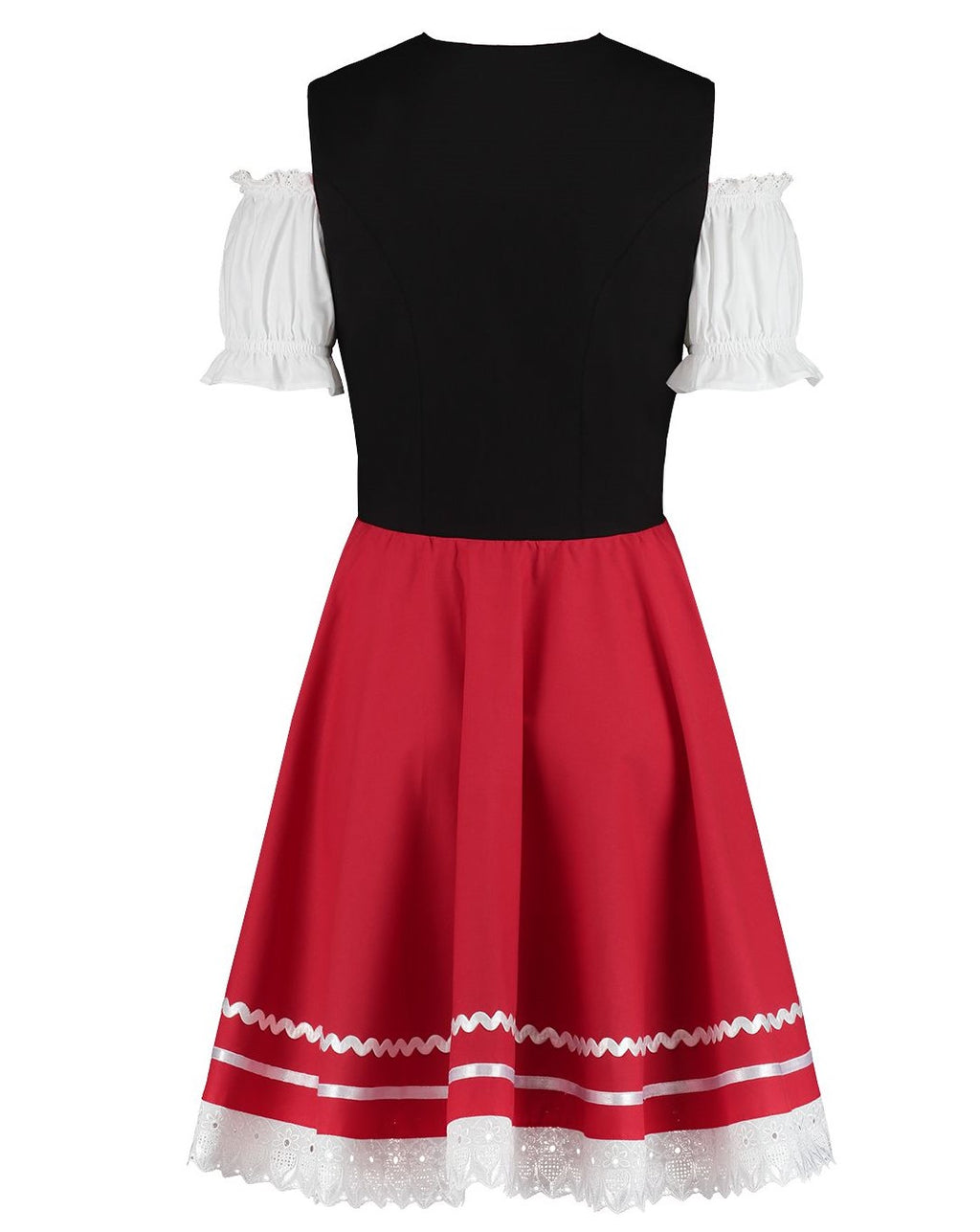Tirolerdirndl schwarz/rot – Bild 3 | LuxeStyle