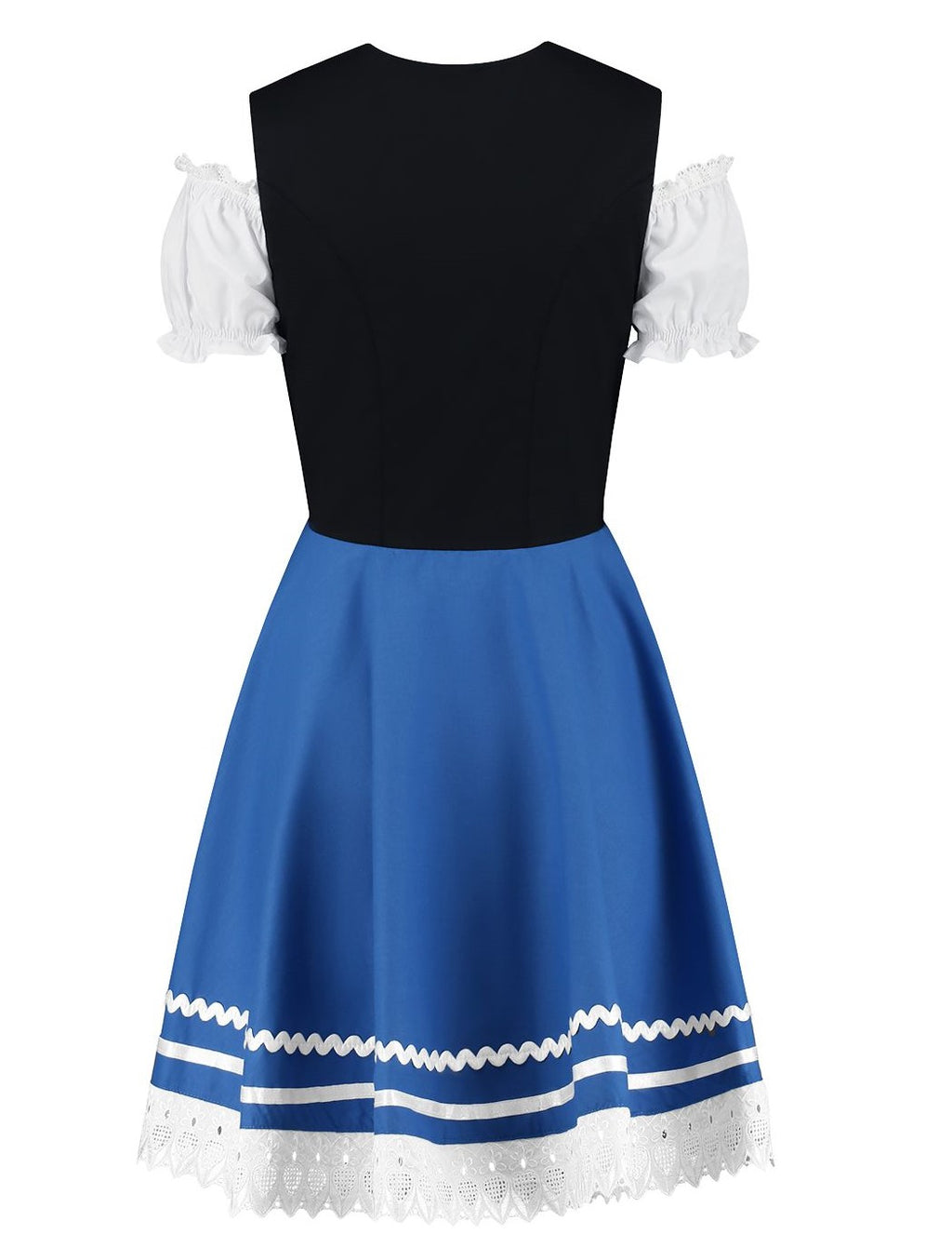 Tirolerdirndl schwarz/blau – Bild 3 | LuxeStyle