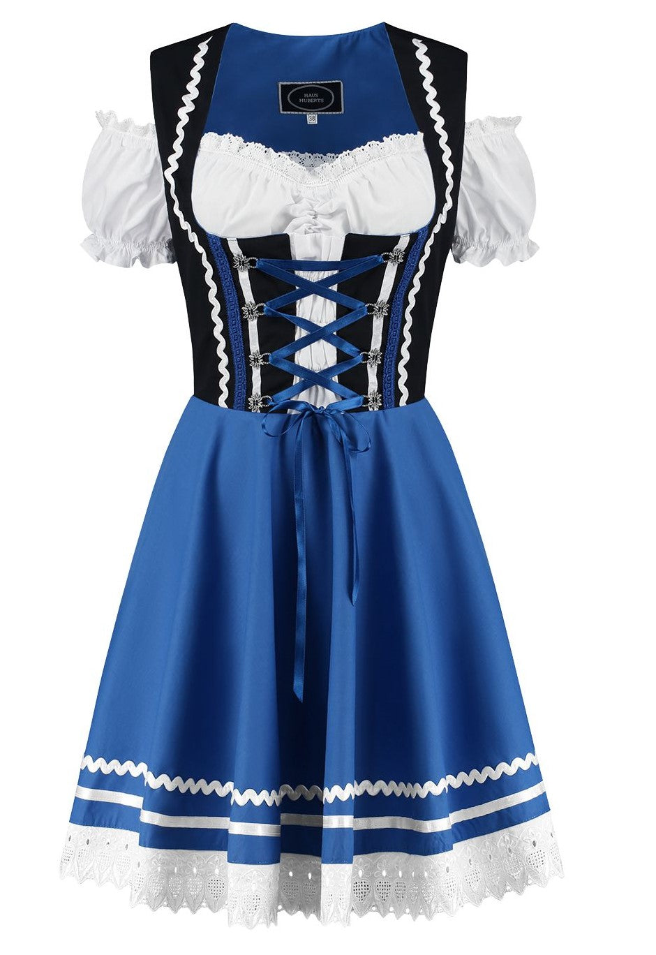 Tirolerdirndl schwarz/blau – Bild 4 | LuxeStyle