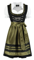 Dirndl in trendigem olivgrün · Gr. 40