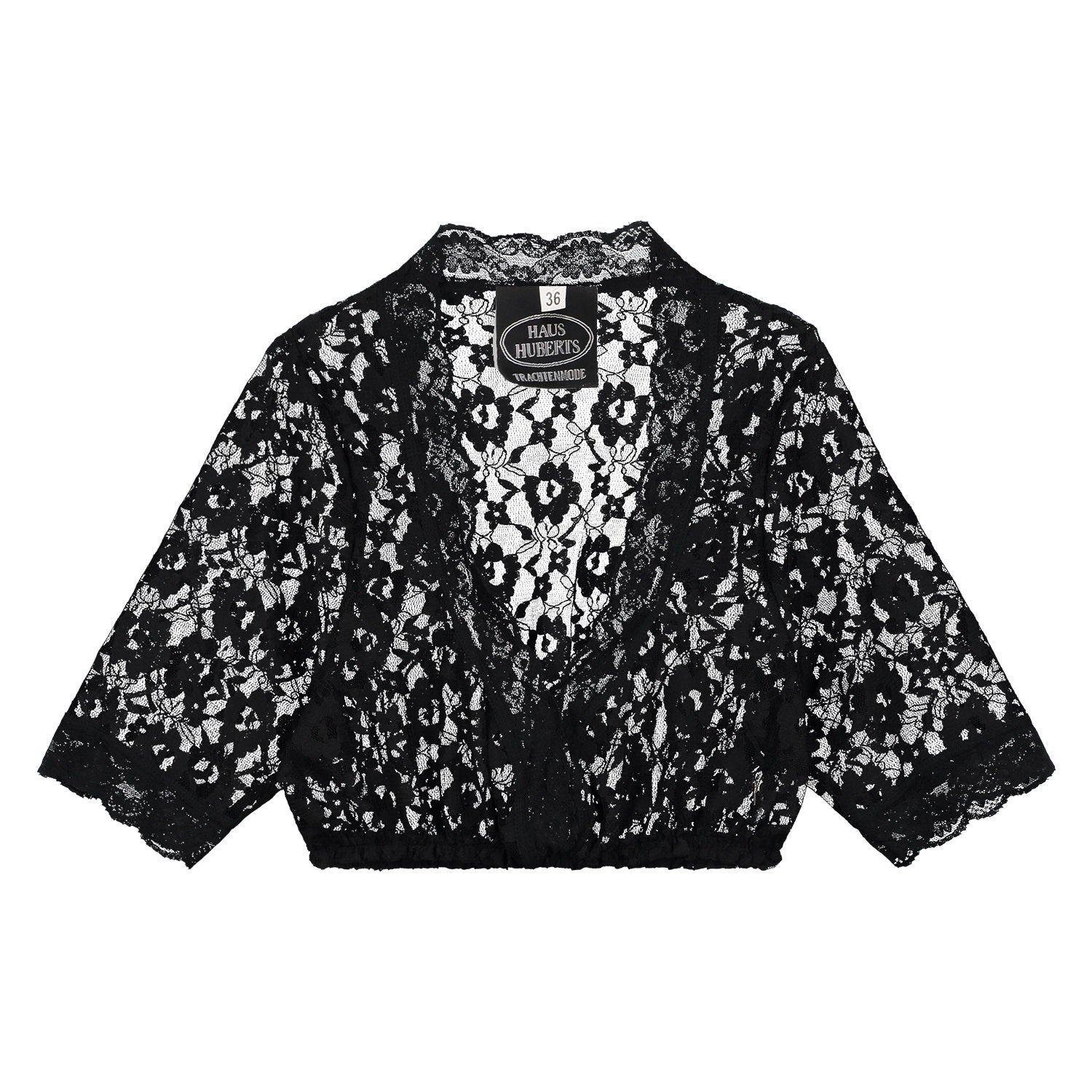 Dirndlbluse aus Spitze · Gr. 38