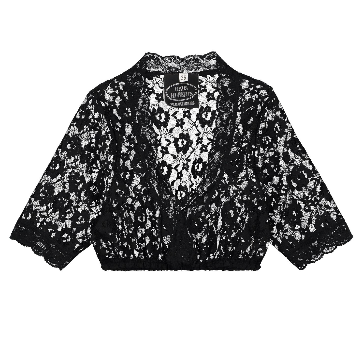 Dirndlbluse aus Spitze · Gr. 50