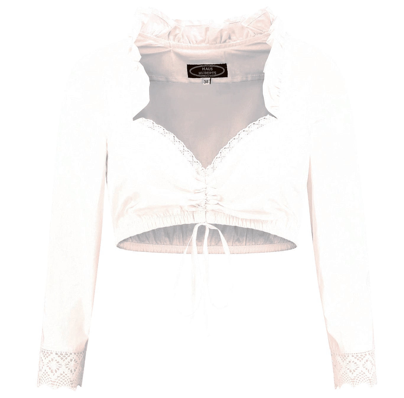 Dirndlbluse weiss