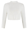 Dirndlbluse Spitze weiss · Gr. 44