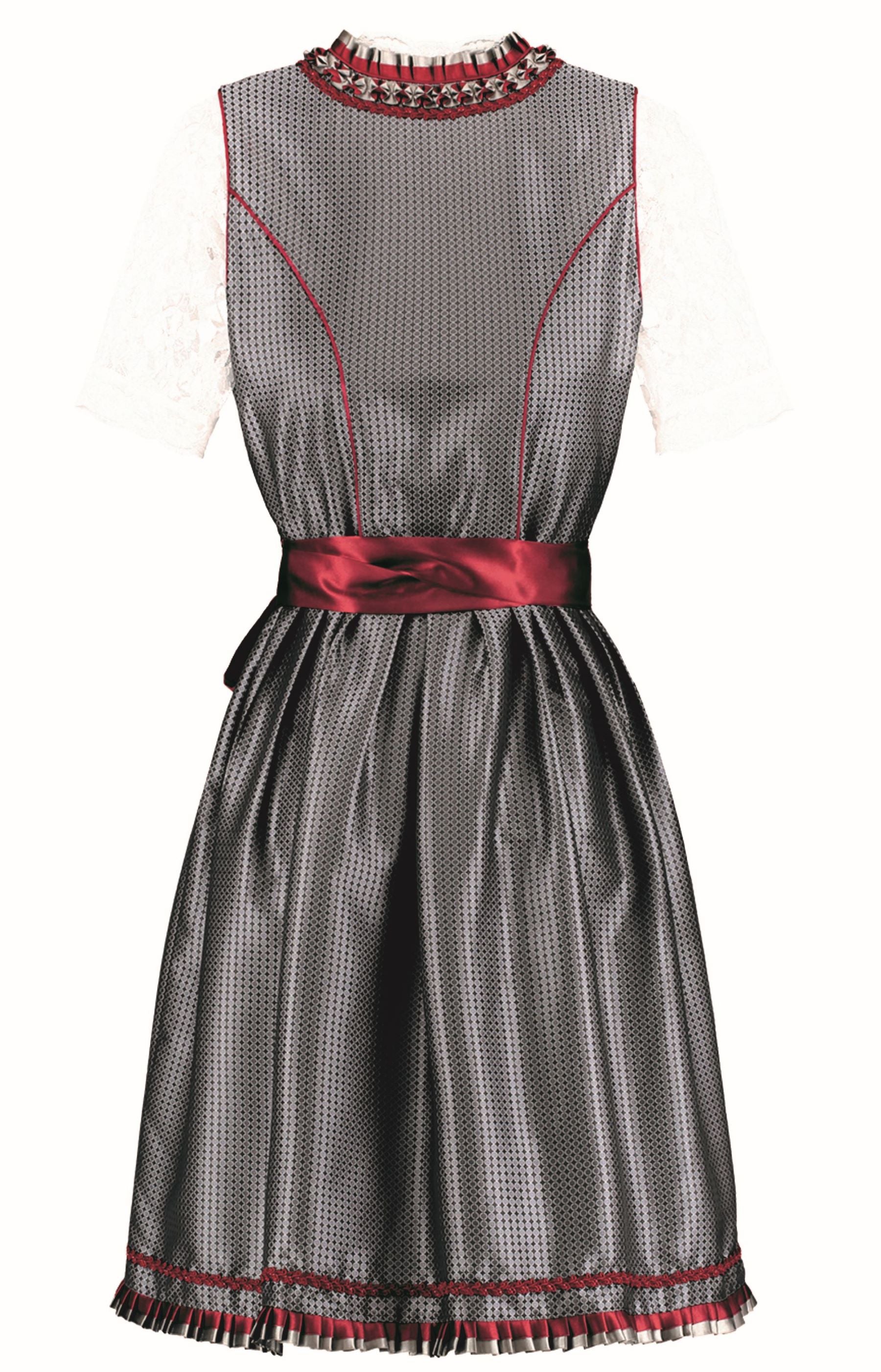 Dirndl weinrot