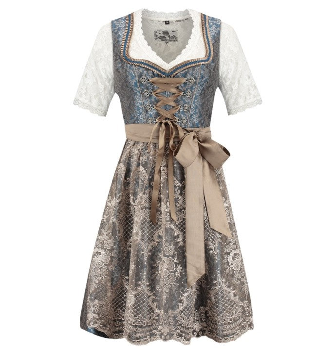 Dirndl aus Jacquard · Gr. 44