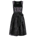 Dirndl Jaquard flieder/schwarz · Gr. 42