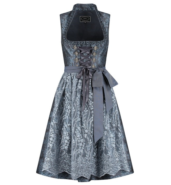 Dirndl Jaquard nachtblau · Gr. 48