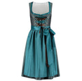 Dirndl Jaquard meeresgrün · Gr. 38