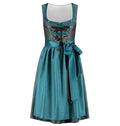 Dirndl Jaquard meeresgrün
