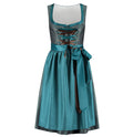 Dirndl Jaquard meeresgrün · Gr. 46