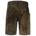 Lederhose kurz vintage braun – Bild 1 | LuxeStyle