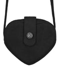 Herzförmige Tasche schwarz Bayern