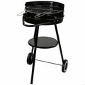 Holzkohlegrill mit Rädern Aktive Schwarz · Generalüberholt (Note B)