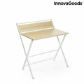 Klappbarer Schreibtisch mit Ablage InnovaGoods Tablezy Holz · Generalüberholt (Note B)