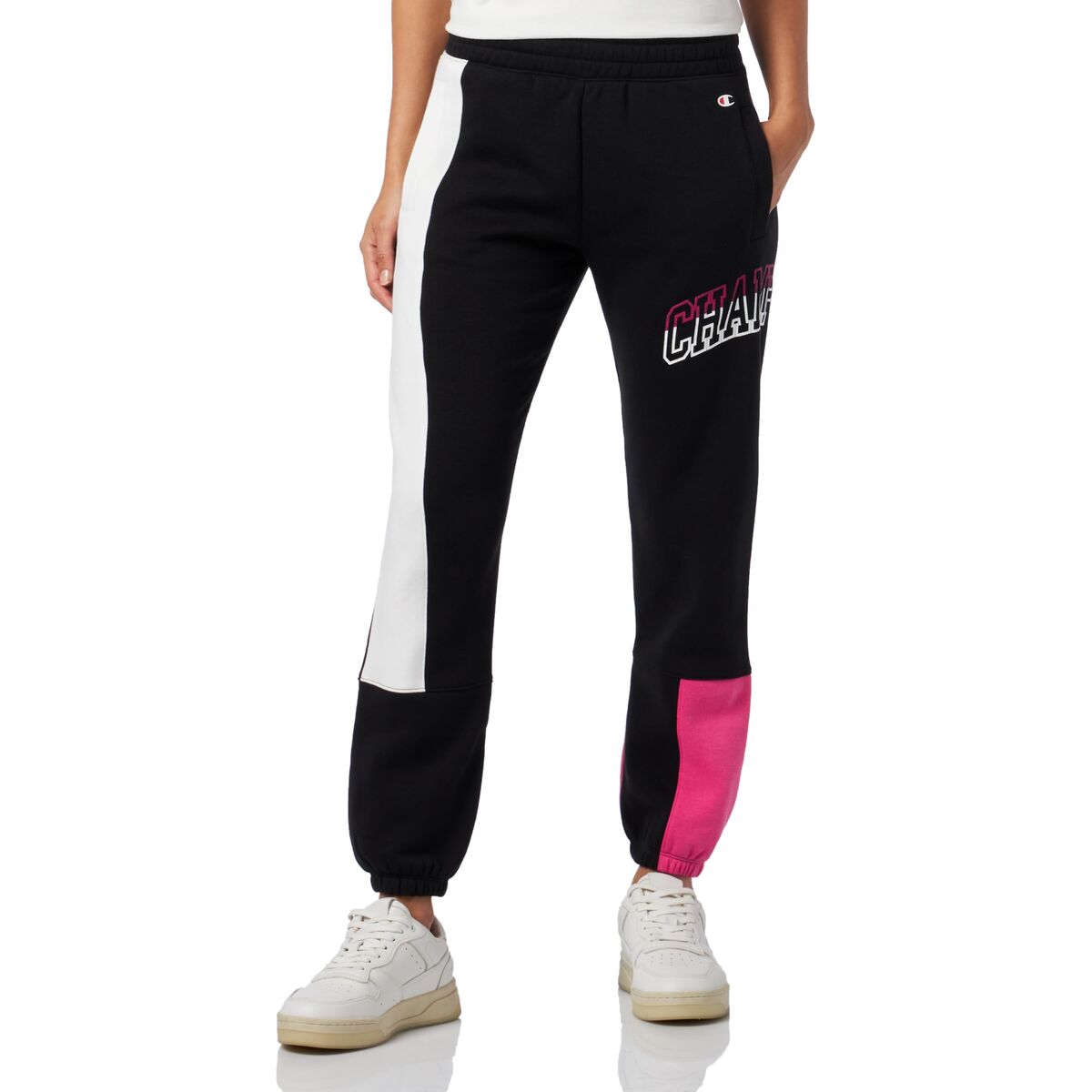 Lange Sporthose Champion Schwarz Damen · Generalüberholt (Note A)