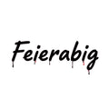 Mauspad «Feierabig» – LuxeStyle Schweiz