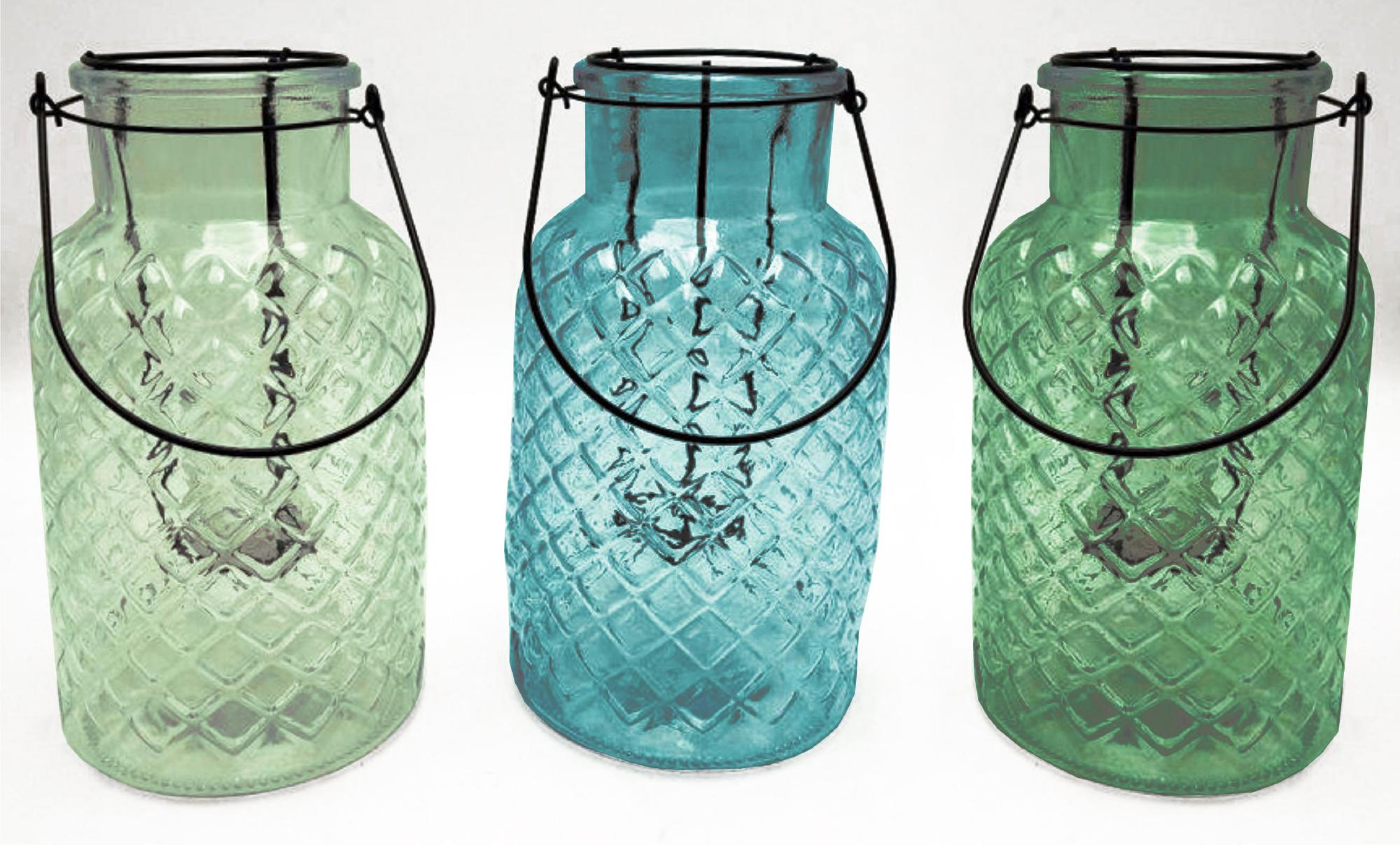 Windlicht aus Glas