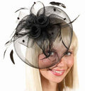 Schwarzer Kopfschmuck