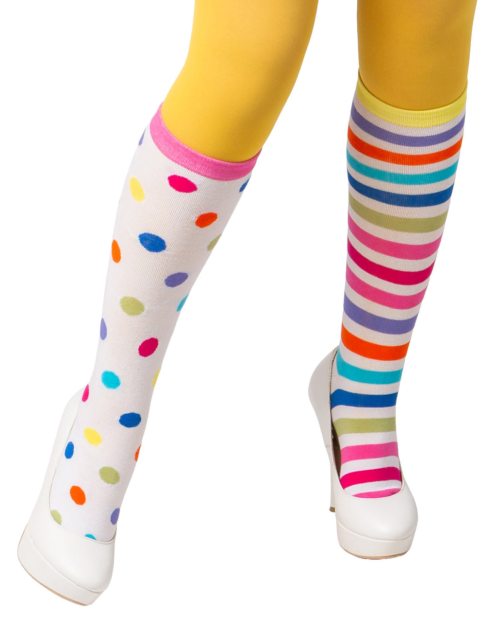 Strümpfe Clown, bunt – Bild 1 | LuxeStyle