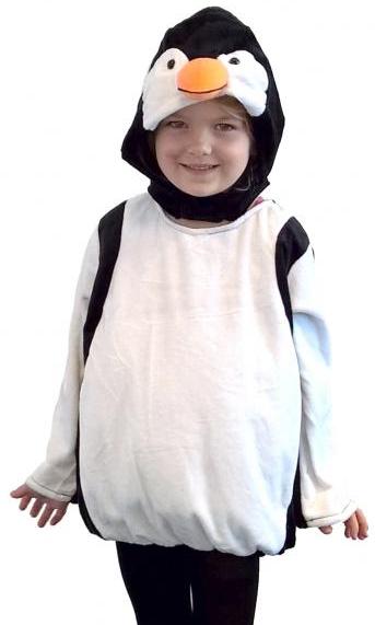 Kinderkostüm Pinguin · Gr. 98/104