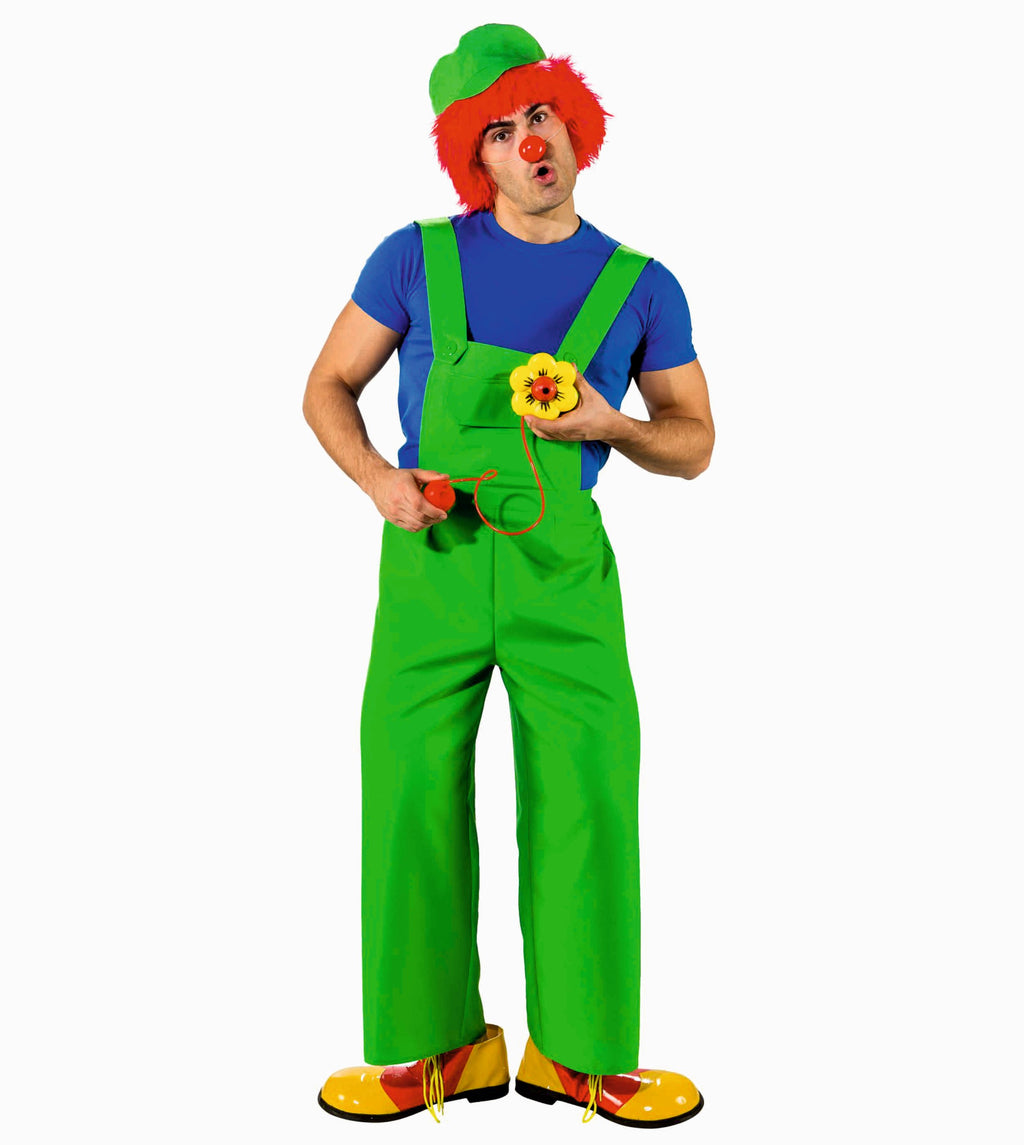 Clown Latzhose grün – Bild 1 | LuxeStyle