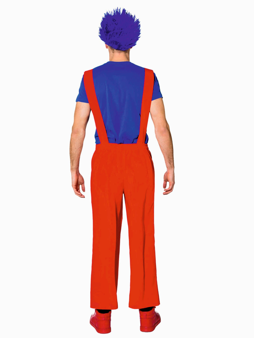 Clown Latzhose rot – Bild 2 | LuxeStyle