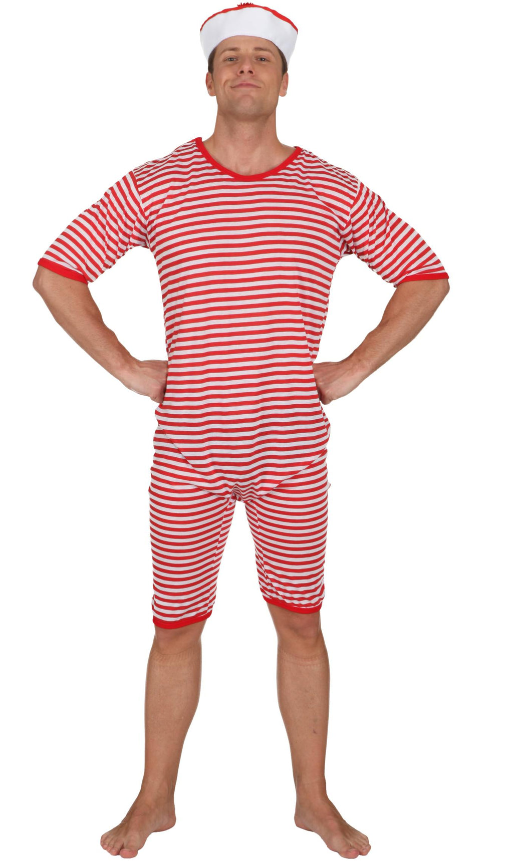 Badeanzug rot-weiss – Bild 2 | LuxeStyle