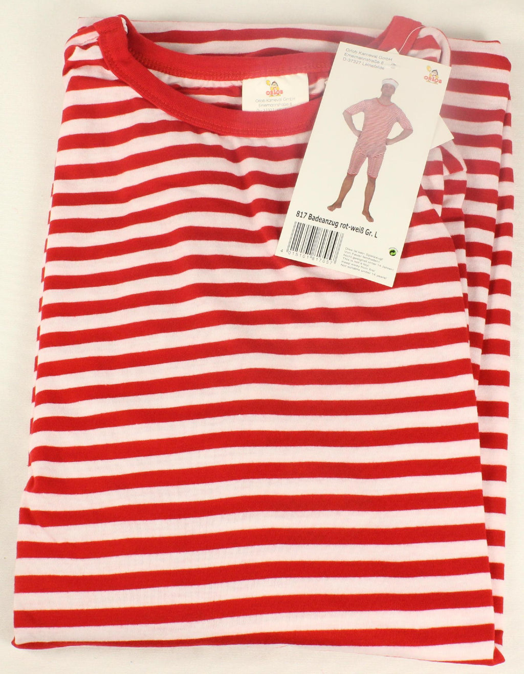 Badeanzug rot-weiss – Bild 1 | LuxeStyle