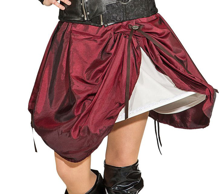 Steampunk Reifrock weinrot – Bild 2 | LuxeStyle