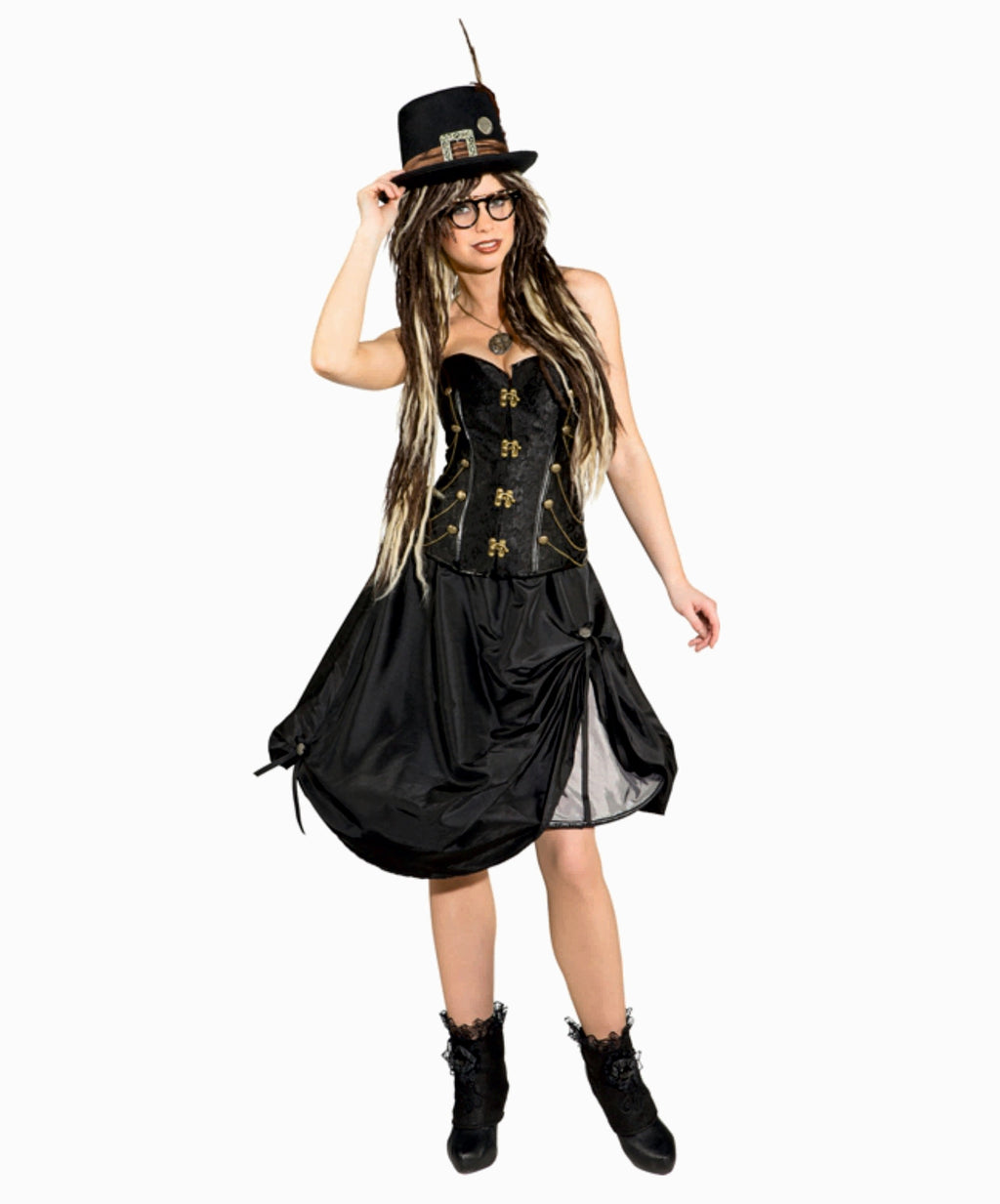 Steampunk Reifrock schwarz – Bild 5 | LuxeStyle