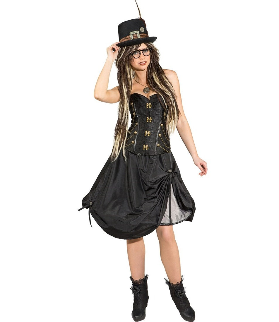 Steampunk Korsage schwarz – Bild 5 | LuxeStyle
