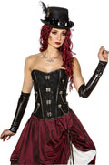 Steampunk Korsage schwarz · Gr. M