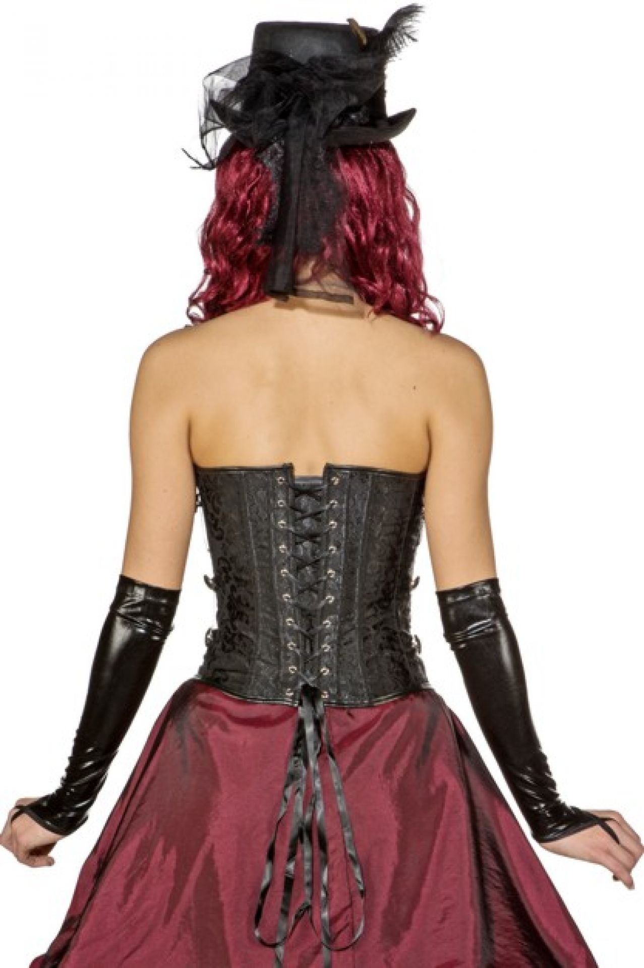 Steampunk Korsage schwarz