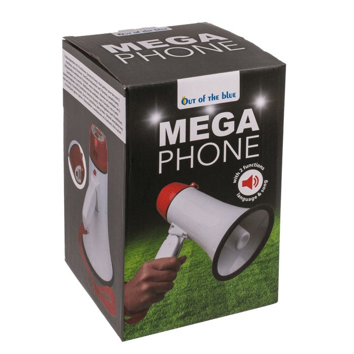 Fan-Megafon mit Musik